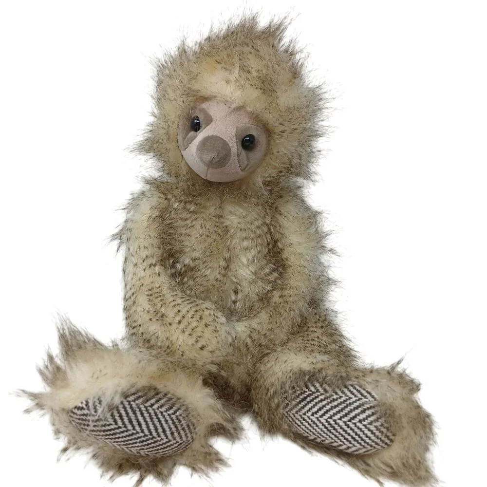Marshalls Plush Sloth Body Warmer Heat Comfort Brown Tan 20 Inch #S1